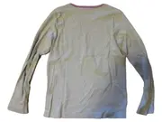 Vorschaubild 5 von Mädchen Langarmshirt Gr. 152 Beige Gang Logo Retro Baumwolle