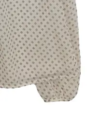 Vorschaubild 4 von Damen Bluse Gr. 40 L Beige Grafisches Muster Polyester Modern