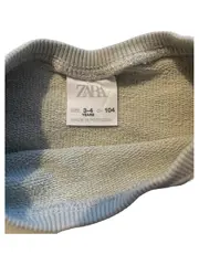 Vorschaubild 2 von Kinder Sweatshirt Kirschen Muster Gr. 104 Mintgrün Baumwolle