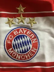 Vorschaubild 3 von FC Bayern München Trikot 2008/09 Herren M Rot Weiß T-Home