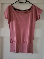 Vorschaubild 1 von Damen T-Shirt Rosa Gr. 36/S Casual Baumwolle