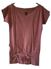 Vorschaubild 2 von Damen T-Shirt Rosa Gr. 36/S Casual Baumwolle