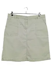 Vorschaubild 1 von Damen Jeansrock Gr. 46 Grün Casual Midirock Baumwolle