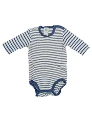 Vorschaubild 1 von Baby Body Langarm Gestreift Gr. 56 Baumwolle