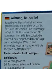 Vorschaubild 3 von Achtung Baustelle Maxi Pixi Spiel Reaktionsspiel ab 5 Jahre 2-4 Spieler