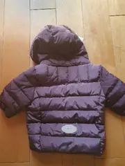Vorschaubild 5 von Steppjacke Mädchen Gr. 56 Lila Casual Kapuze