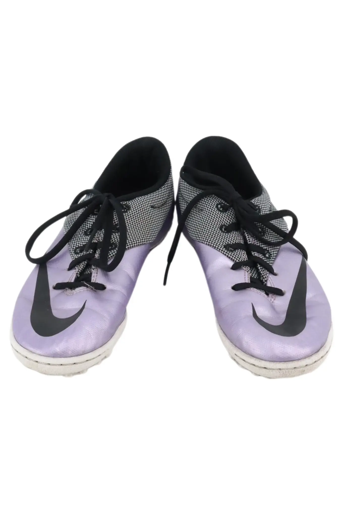 NIKE Fussballschuhe Herren Gr. 42 Lila Sportlich Hallenschuhe Turf