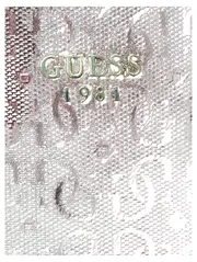 Vorschaubild 5 von 1981 Damen Umhängetasche Lila Logo-Print Kettenschulterriemen Elegant