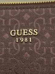 Vorschaubild 4 von 1981 Damen Umhängetasche Lila Logo-Print Kettenschulterriemen Elegant