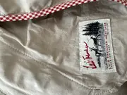 Vorschaubild 6 von Damen Übergangsmantel Gr. 40 Wolle Fischgrät Kapuze Beige