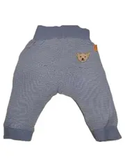 Vorschaubild 2 von Baby Jogginghose gestreift Gr. 68 blau Baumwolle