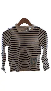 Vorschaubild 1 von Langarmshirt Mädchen Gr. 152 Gestreift Casual Mehrfarbig