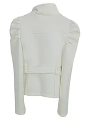 Vorschaubild 2 von Damen Steppjacke Gr. 38 M Modern Weiß Gesteppt