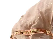 Vorschaubild 3 von Damen Schal Rosa Sterne Pailletten Polyester Freizeit