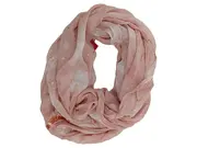 Vorschaubild 1 von Damen Schal Rosa Sterne Pailletten Polyester Freizeit