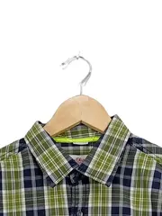 Vorschaubild 3 von Herren Freizeithemd kariert Langarm Baumwolle Gr. 48/M Mehrfarbig