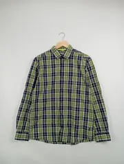 Vorschaubild 2 von Herren Freizeithemd kariert Langarm Baumwolle Gr. 48/M Mehrfarbig