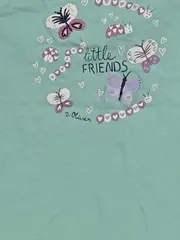 Vorschaubild 3 von Mädchen Langarmshirt Gr. 74 Grün Schmetterlinge little FRIENDS