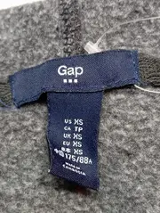 Vorschaubild 3 von Damen Kapuzenpullover Hoodie Grau Gr. 34/XS Casual Logo-Print