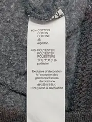 Vorschaubild 4 von Damen Kapuzenpullover Hoodie Grau Gr. 34/XS Casual Logo-Print