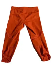 Vorschaubild 3 von Damen Sport Leggings 3/4 Orange Gr. S
