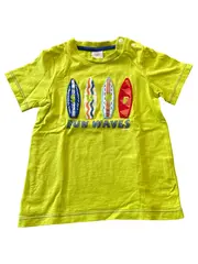 Vorschaubild 1 von Jungen T-Shirt Gr. 86 Grün Casual Surfboard Fun Waves