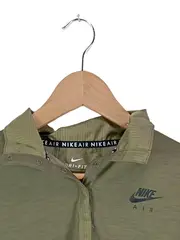 Vorschaubild 4 von Damen Poloshirt Gr. 36/S Oliv Sportlich Langarm