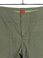 Vorschaubild 2 von Cargohose Damen Gr. 32 Oliv Baumwolle Cargo Hose