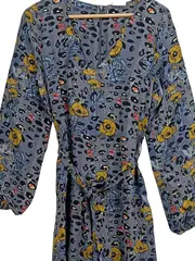 Vorschaubild 3 von Damen Jumpsuit Gr. 40 Mehrfarbig Bohemian Blumen Animal Print
