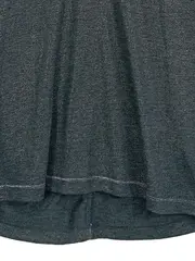 Vorschaubild 3 von Langarmshirt Damen Gr. 32/XXS Grau Basic V-Ausschnitt