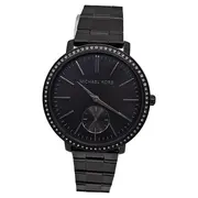 Vorschaubild 1 von Damenuhr MK-3566 Edelstahl Schwarz Strass Elegant