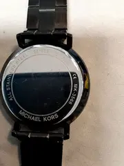 Vorschaubild 6 von Damenuhr MK-3566 Edelstahl Schwarz Strass Elegant