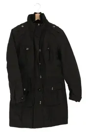 Vorschaubild 1 von Damen Leichte Jacke Schwarz Gr. 36/S Übergangsjacke Casual Baumwolle