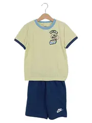 Vorschaubild 1 von Kinder Set T-Shirt Shorts Gr. 110-116 Gelb Blau Sportswear