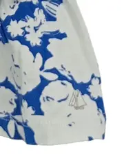 Vorschaubild 2 von Sommerkleid Mädchen Gr. 74 Blau Blumenmuster Baumwolle