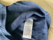 Vorschaubild 6 von Kinder Pullover Gr. 122 Blau Rennwagen Motiv Baumwolle