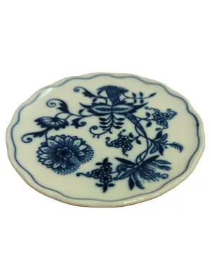 ORIGINAL BOHEMIA ZWIEBELMUSTER Unterteller