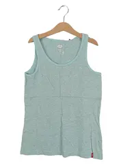 Vorschaubild 1 von Tanktop Mädchen Gr. 164 Türkis Meliert Baumwolle