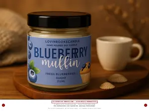 LOVINBOOKSCANDLE Duftkerze