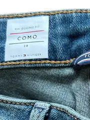 Vorschaubild 6 von Damen Jeans Slim Fit Blau Gr. W28 L29 Baumwolle Casual