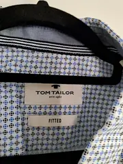Vorschaubild 3 von Freizeithemd Herren M Blau Casual Kurzarm Hemd