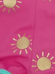 Vorschaubild 2 von Kinder Badehose Mädchen Pink Grafik Muster Gr. 110 Sommerhose