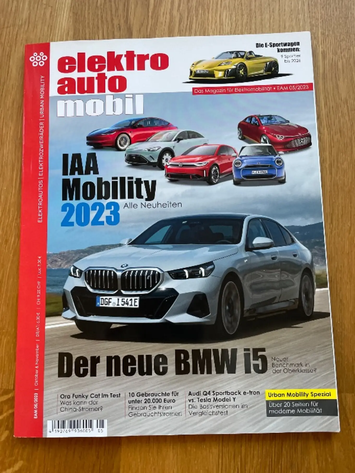 ELEKTRO AUTO MOBIL 05/2023 BMW i5 IAA Mobility Magazin Elektromobilität