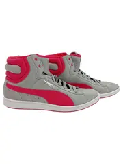 Vorschaubild 1 von Damen Sneaker High Top Grau Pink Wildleder Gr. 39 Sportschuhe