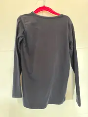 Vorschaubild 3 von Kinder Langarmshirt Gr. 122 Blau Teddybär Applikation Casual