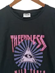 Vorschaubild 2 von Damen T-Shirt M Schwarz mit grafischem Print Casual