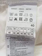 Vorschaubild 4 von Damen Jeans Regular Fit Gr. 40 L Weiß Casual