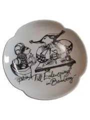 Vorschaubild 1 von Sammelteller Till Eulenspiegel Bamberg Porzellan Weiß 13 cm