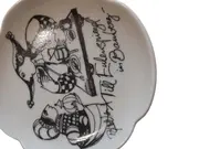 Vorschaubild 2 von Sammelteller Till Eulenspiegel Bamberg Porzellan Weiß 13 cm