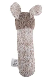 Vorschaubild 2 von Greifling Hund Braun Baumwolle 15cm Baby Rassel Spielzeug